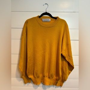 Bogner | Vintage | Sweater | logo embroidered sleeve | Wool Blend | Men’s Medium